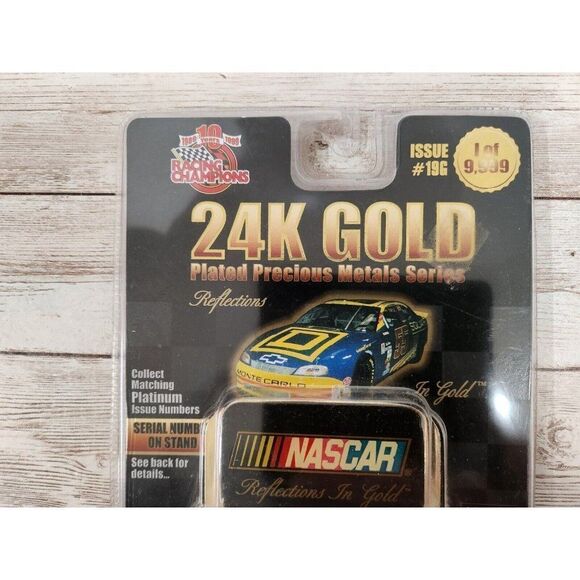 NASCAR 1999 Monte Carlo #55 RC 24K Gold Series Ltd Edition RUSTY WALLACE - Picture 2 of 8